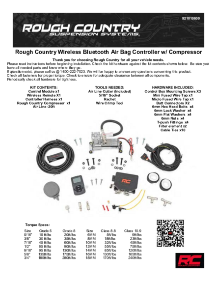 Installation Manual
